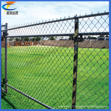 Galvanized Coated Temporary Wire Mesh Chain Link Fence